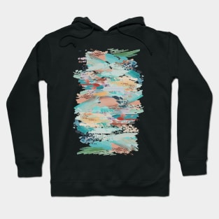 Watercolor Splash Pattern #6 Hoodie